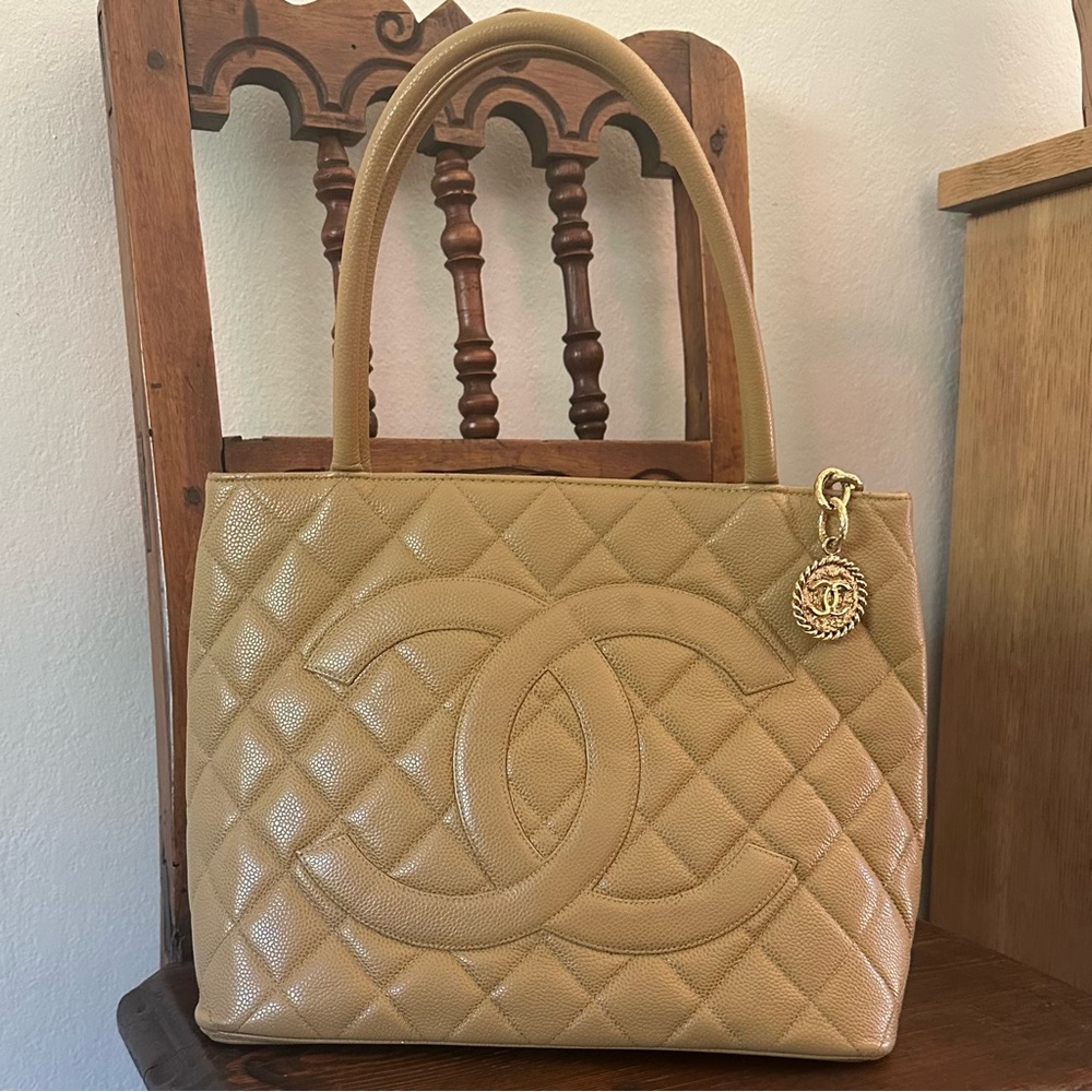 Vintage CHANEL Medallion Tote